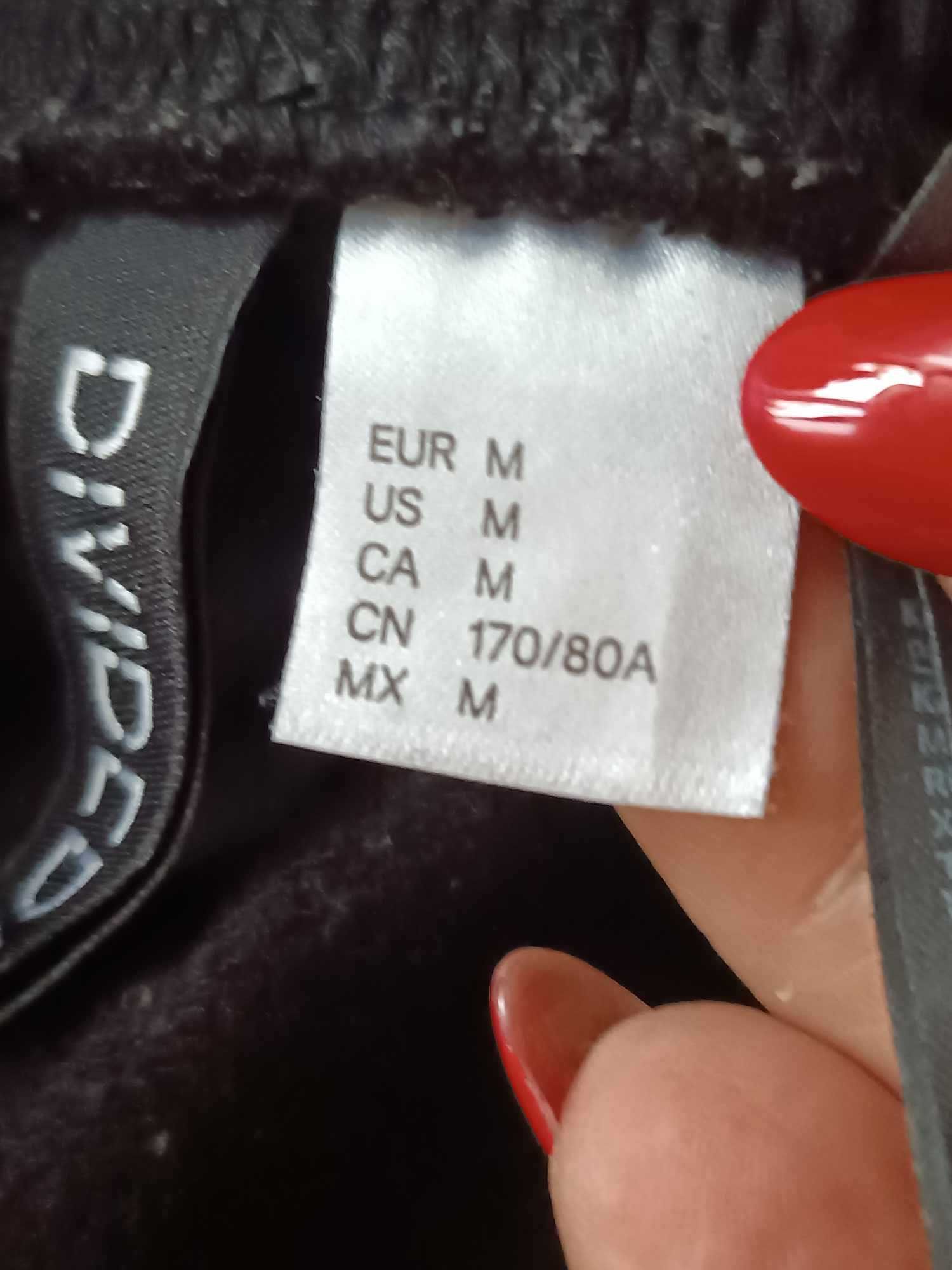 Spodnie dresowe czarne logo "Justin Bieber" regulacja w pasie M/L -H&M