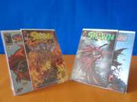 4 Comics do "Spawn" em Castelhano. 1995. Image. Planeta DeAgostini.