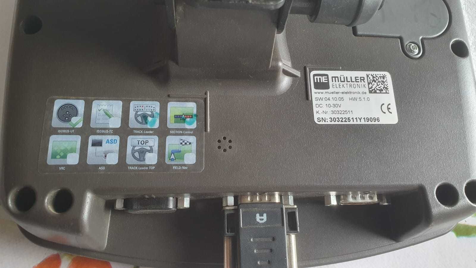 Terminal Isobus Muller Basic Section Control i Joystik , nawigacja