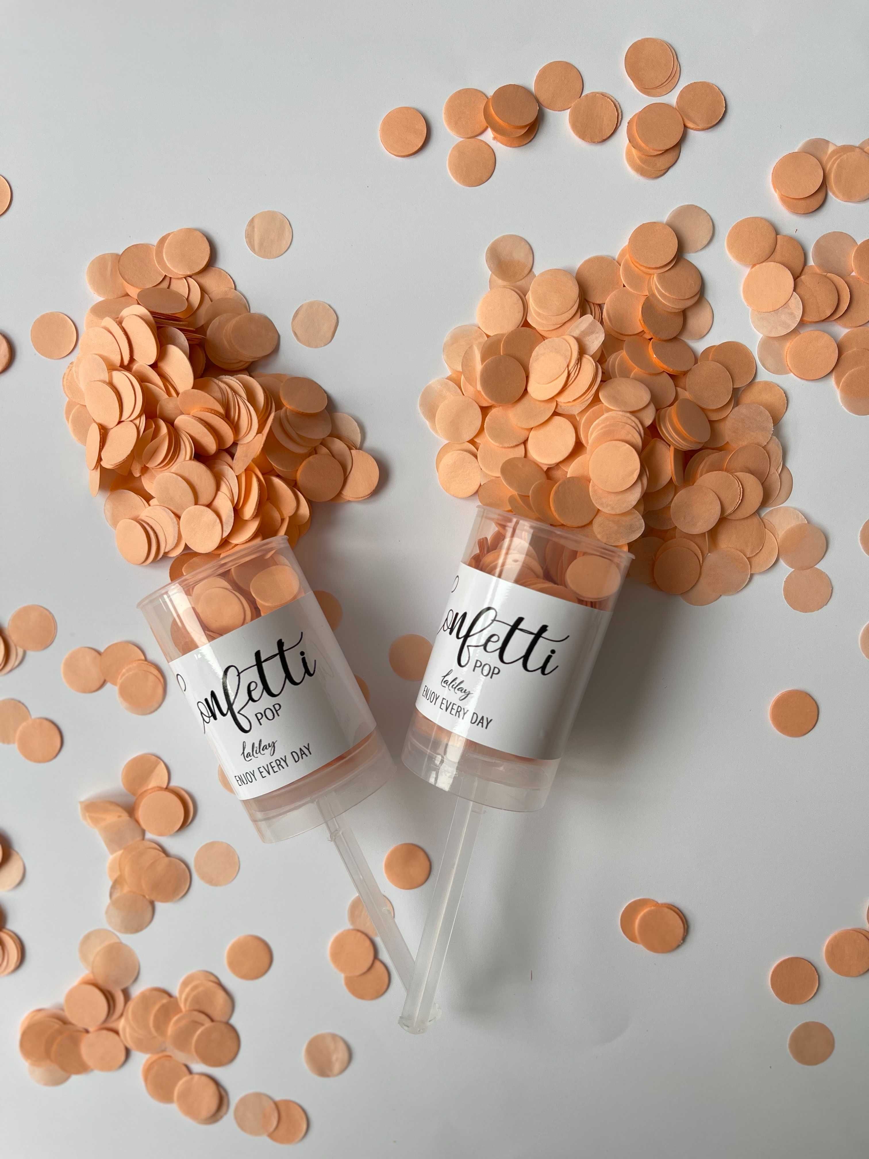Konfetti Wyrzutnia, Armata Tuba Strzelająca Konfetti na Ślub, Push Pop