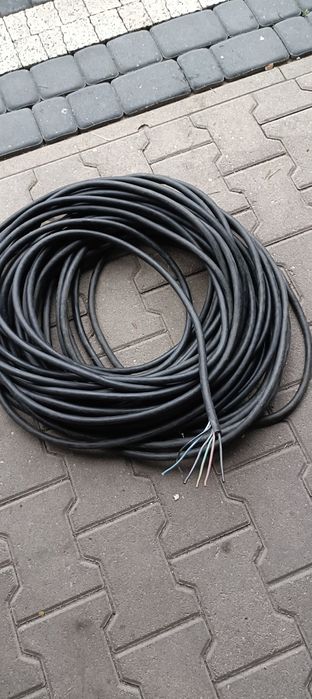 Przewód elektryczny gumowy 5x2.5wy 47 mb47 mwy budowlany