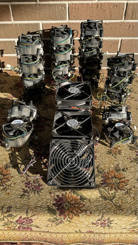 Профессиональные вентиляторы PAPST 12V, 24V, 220V.