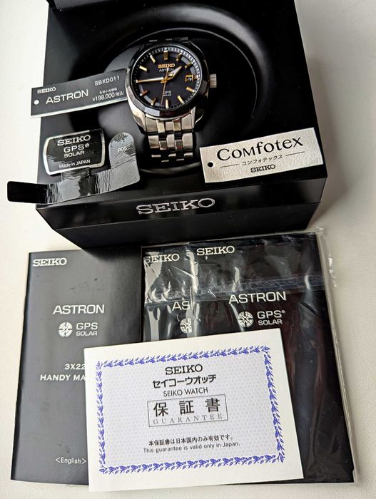 Seiko Astron Модель SBXD011/3X22-0AE0