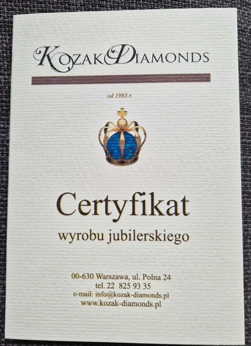 Bransoletka tenisówka białe złoto, Brylanty 61szt., 18cm, 11gr