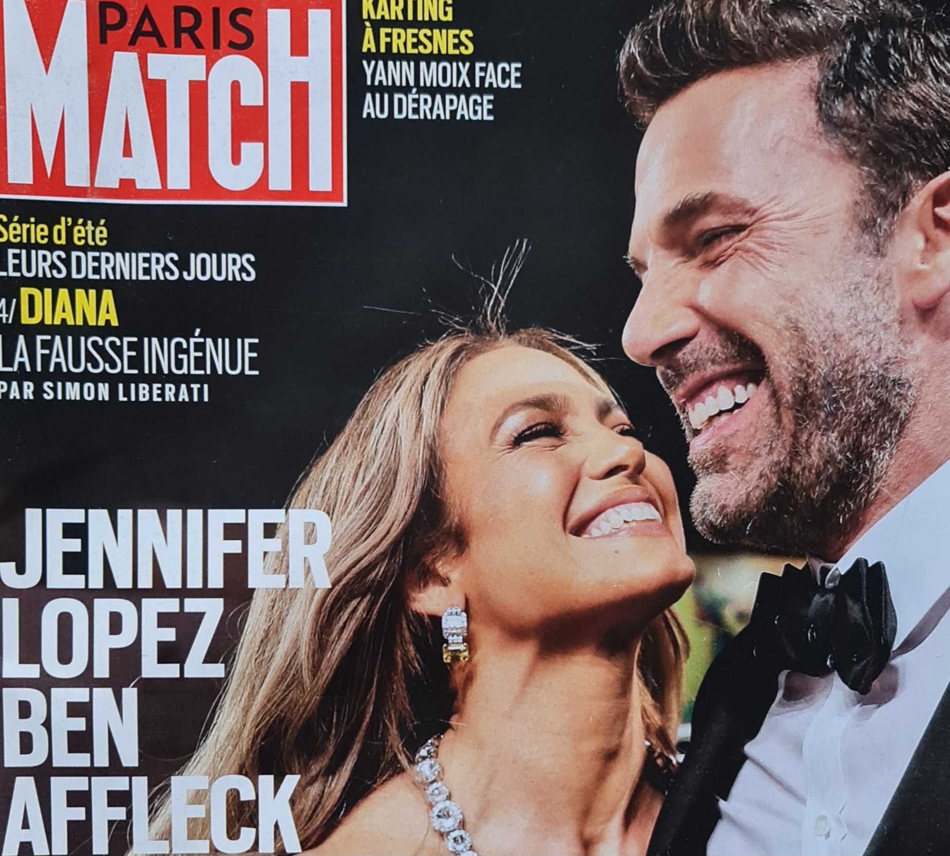 Paris Match (Francja) Nr 3825/2022 - Jennifer Lopez & Ben Affleck