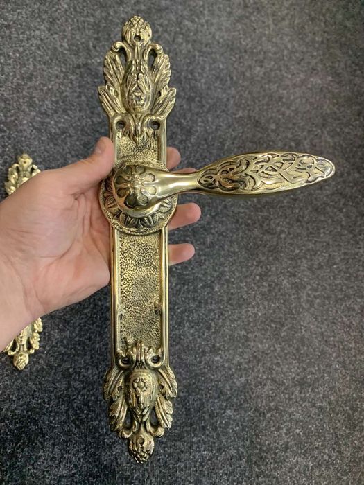 Великі Латунні Дверні Ручки, Дуже Якісні, Колір робим будь який