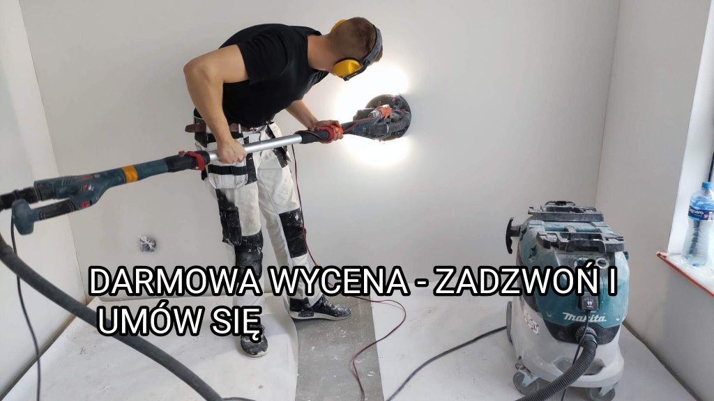 Malowanie Gładzie wykończenia wnętrz Remont szpachlowanie Szczecin