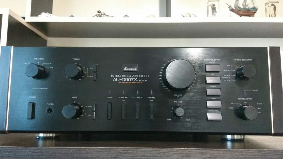 SANSUI AU-D907X Decade (rokkovintage, в наявності багато цікавого)