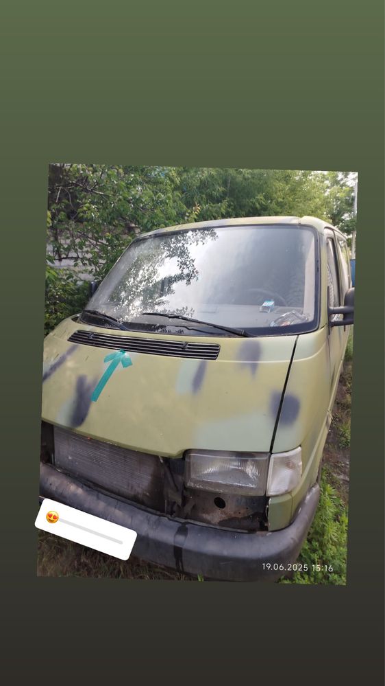 Transporter T4 1.9 td не на ходу