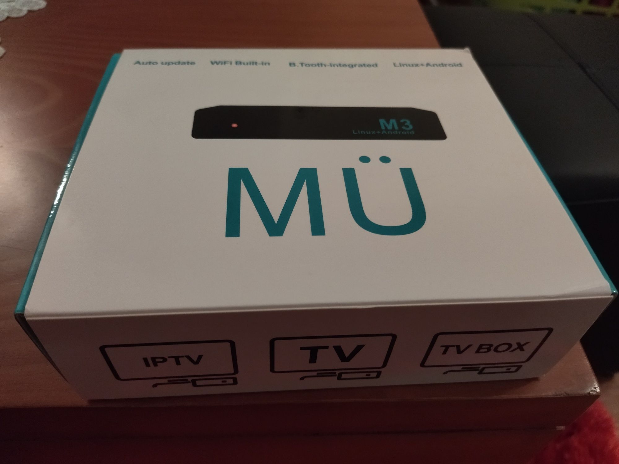 MU M3 IPTV 4K Android BOX