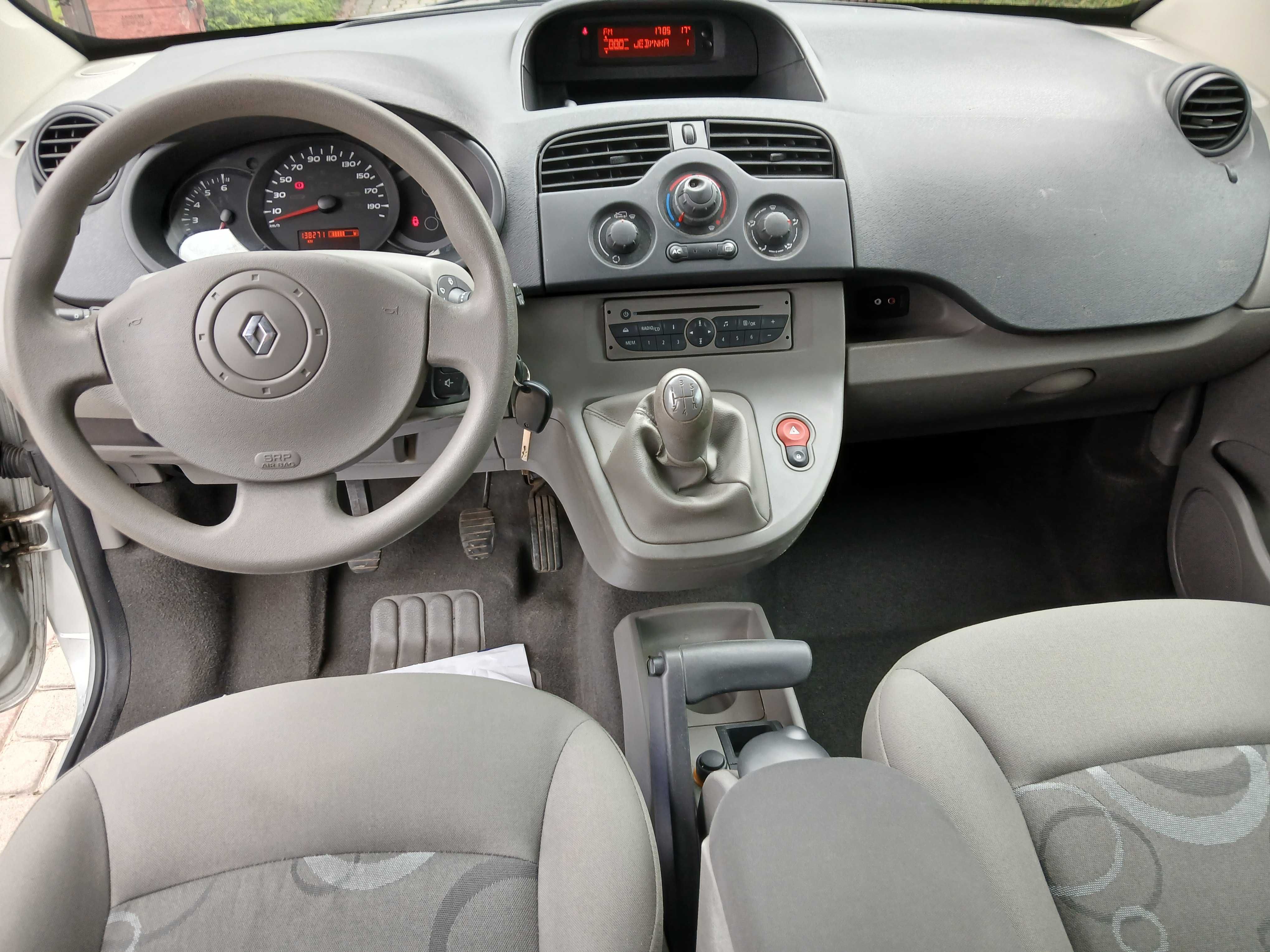 Kangoo 1.6ben-87koni, Klima,serwisowany