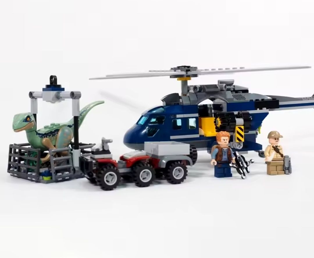 Lego 1в1 Jurassic World 75928 75949 Напад Теринозавра ( 415 + деталі )