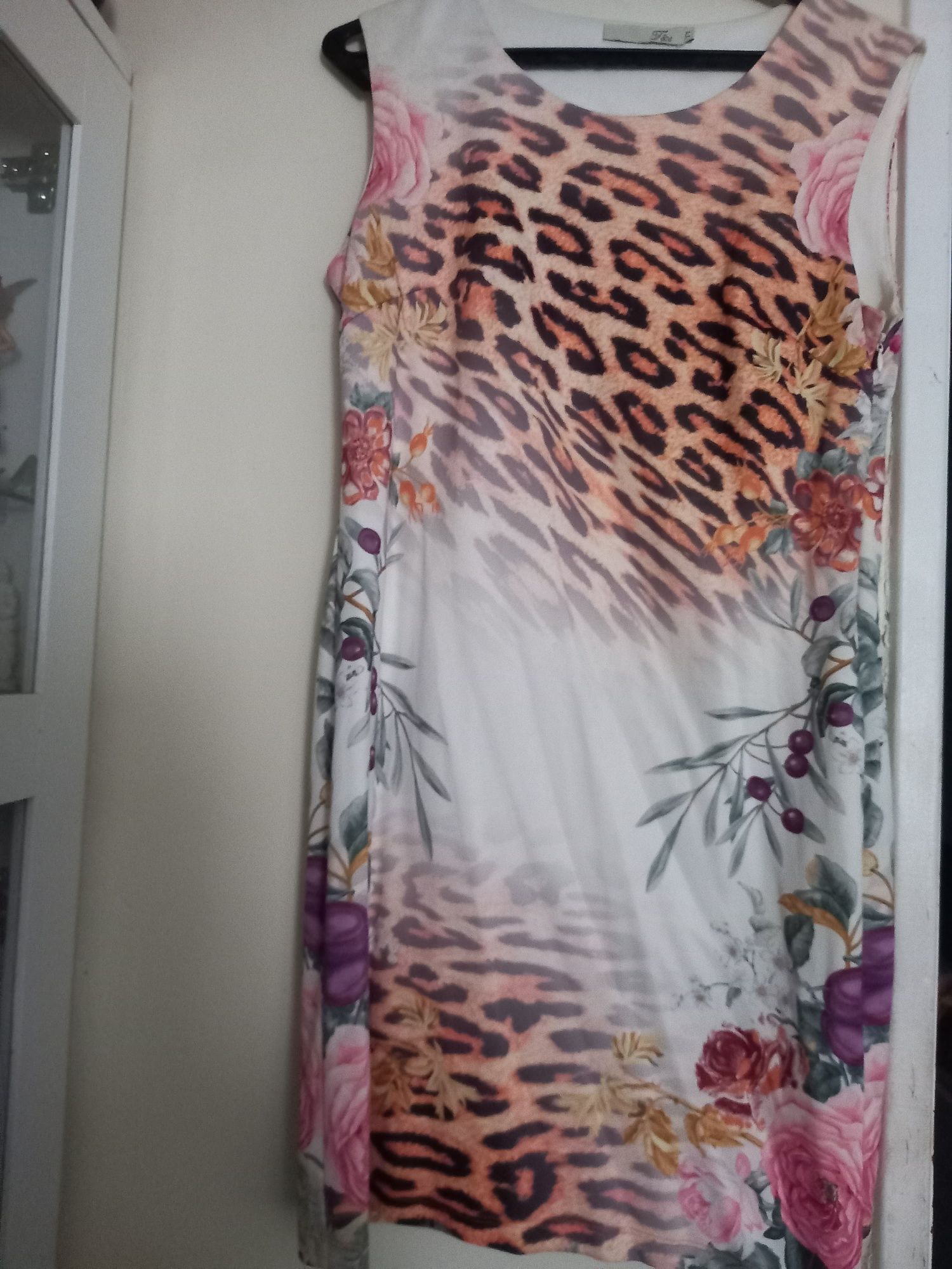 Vestido de verão tigrado