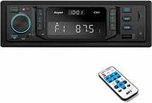 uszkodzony radio samochodowe rds bluetooth led c304 usb/aux/kartą sd