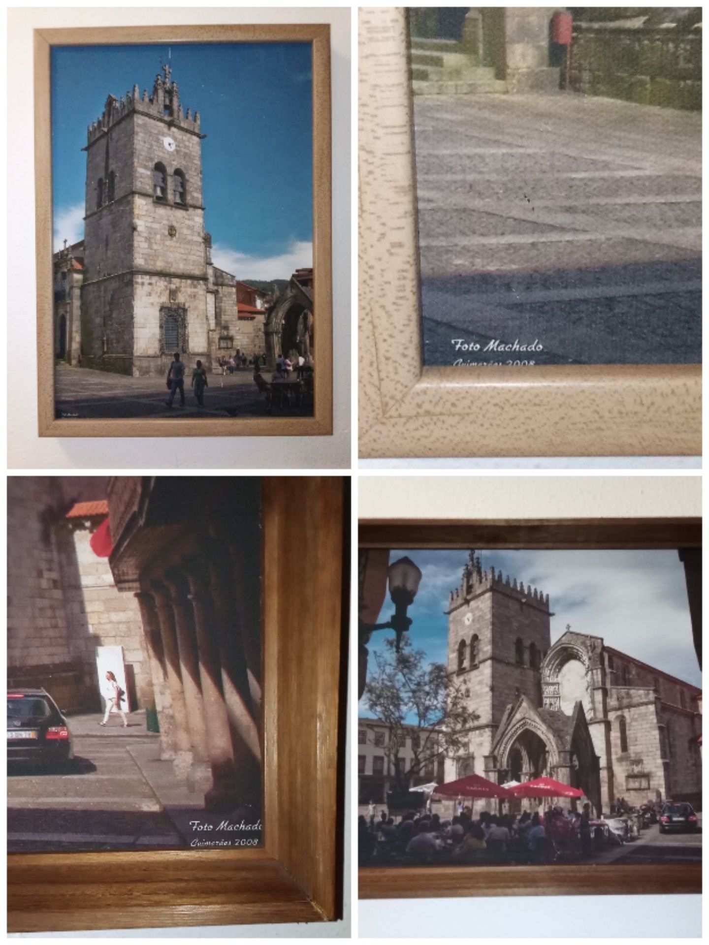 Centro Histórico de Guimarães - fotos sobre tela