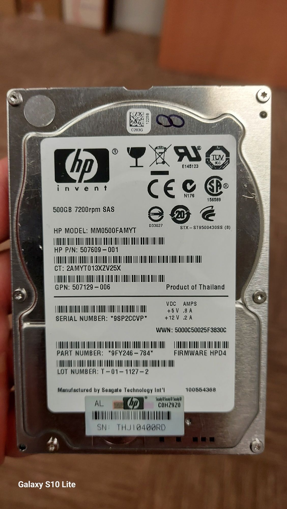 Dysk serwerowy HP Proliant 146GB 10K SAS