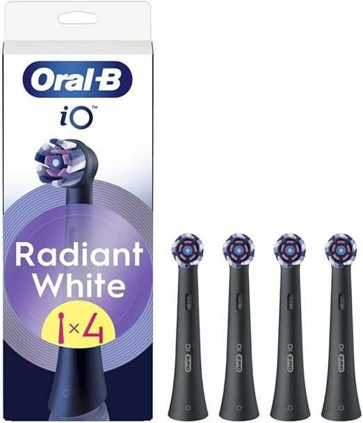 Końcówki do Oral-B iO Radiant Black Oryginalne 4szt