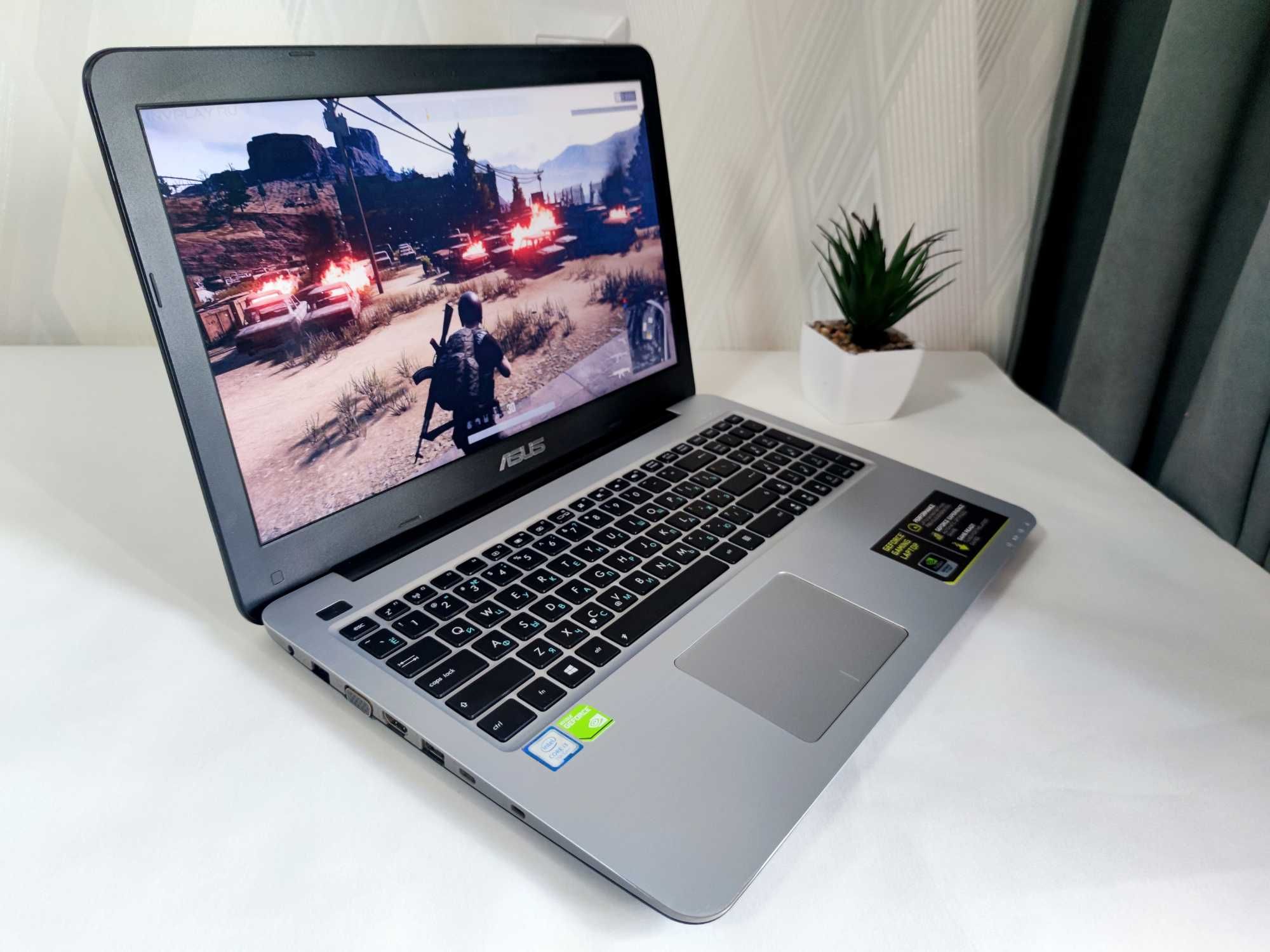Игровой Asus 15.6 FHD| Geforce 940MX 2GB| 8DDR4|SSD120+1TB HDD|i3 7Gen
