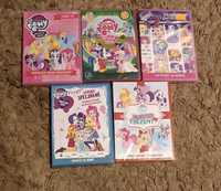 Zestaw filmów DVD My little Pony FOLIA