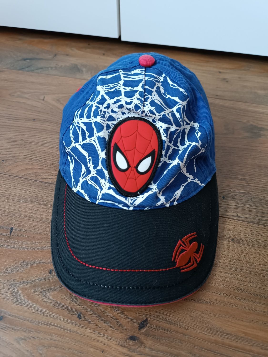 Spiderman 104-128 czapeczka z daszkiem