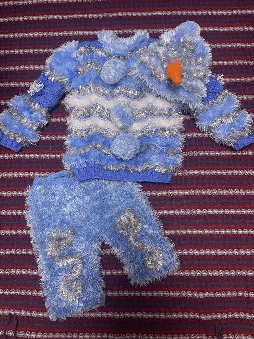 Новорічний костюм сніговика