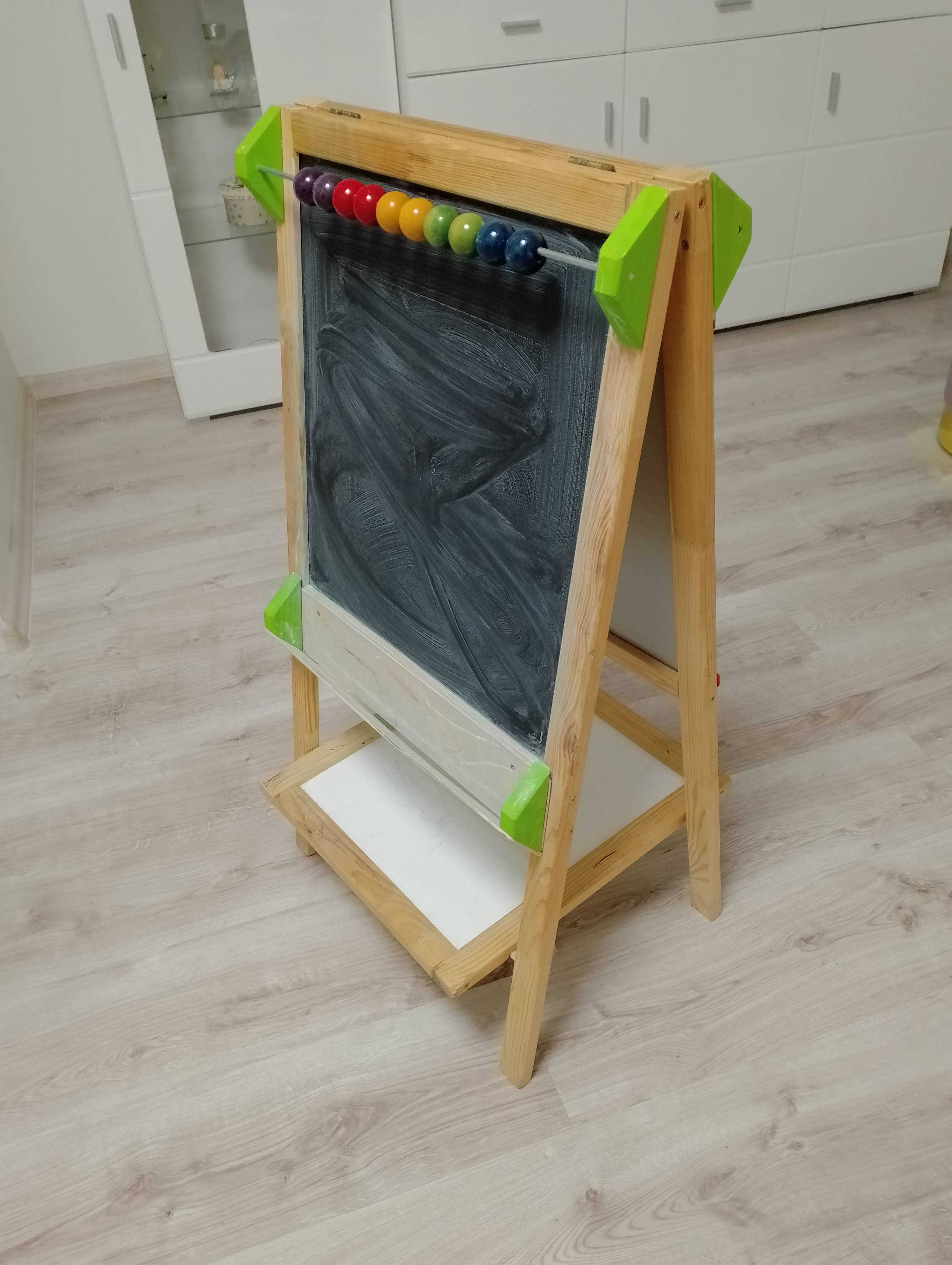 Tablica kredowa dwustronna dla dziecka