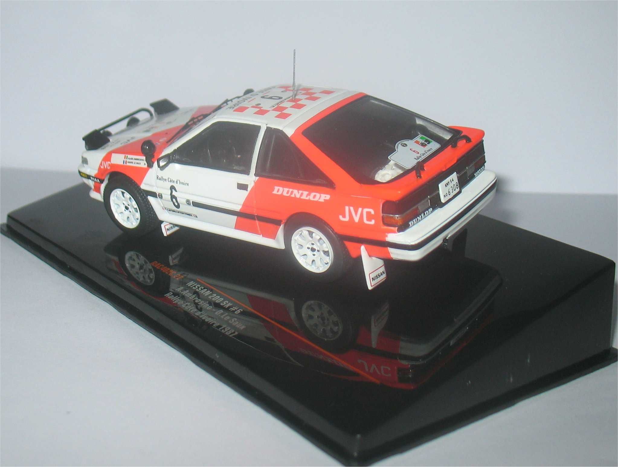 Ixo - Nissan 200 SX - Rally Costa do Marfim 1987 - Alain Ambrosino