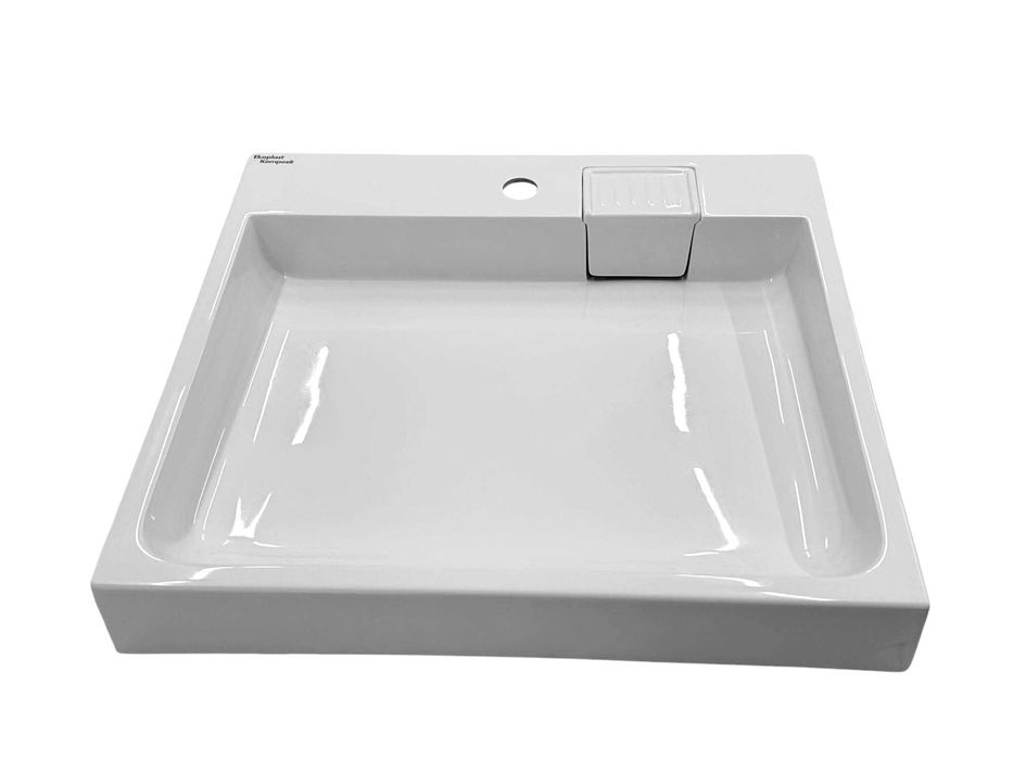 Умывальник раковина акриловый на стиральную машину 60x55 см