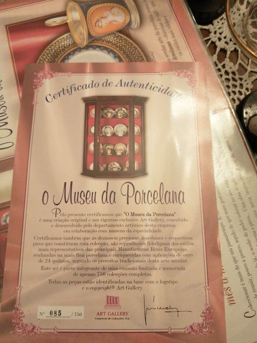 Coleção Museu da Porcelana, da Art Gallery,