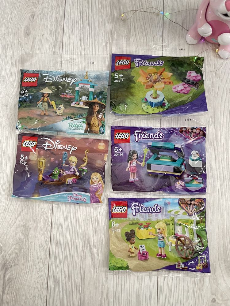 Полібеги Lego Friends, Disney, Creator, City, Technic, Marvel