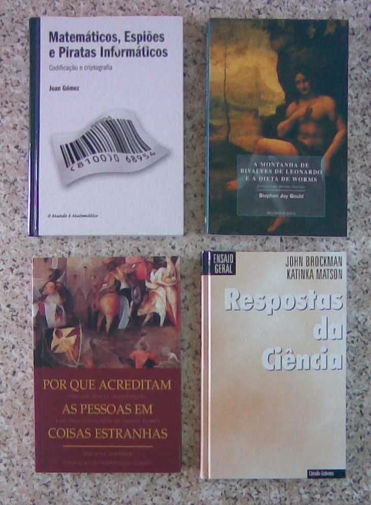 Livros Divulgação Científica