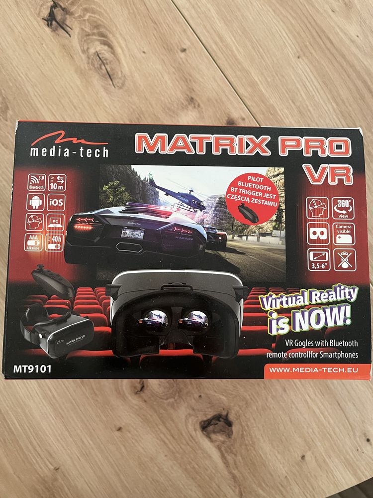 Matrix Pro VR, okulary