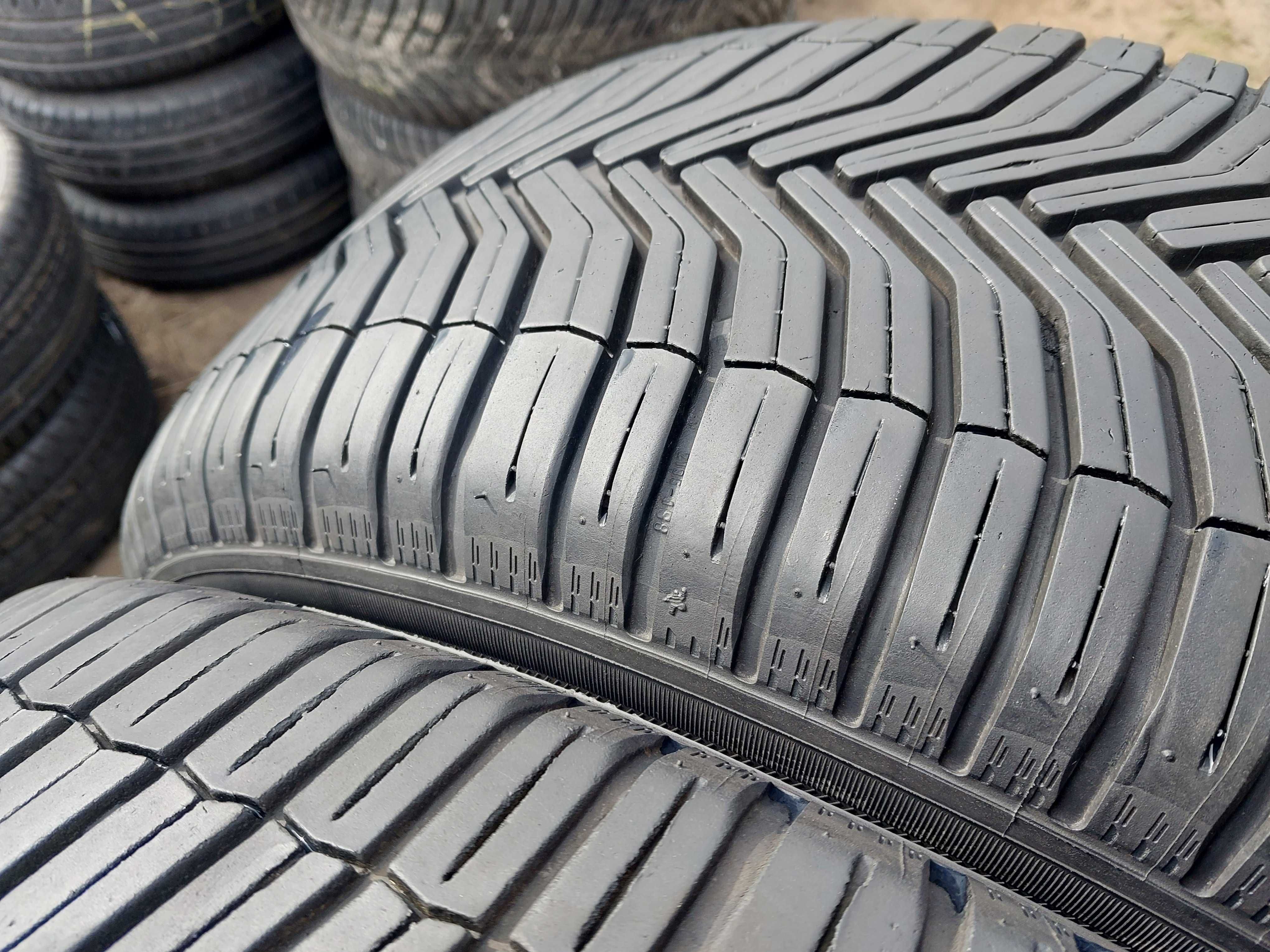 Opony caloroczne 215.55.17 Michelin CrosClimate 2021 rok Montaż