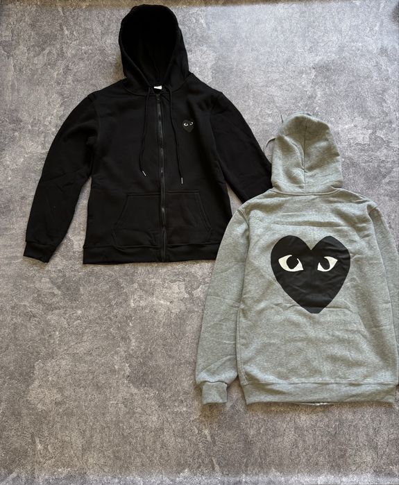 Кофта Comme des Garcons / CDG / Play / КДГ / come des garson