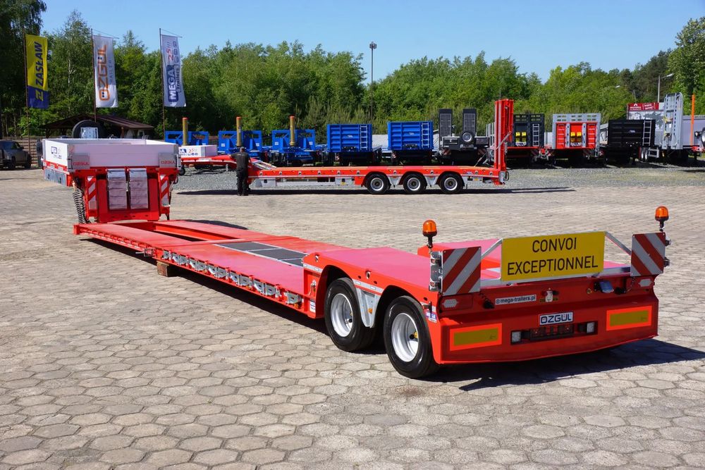 TIEFBETT - MEGA TRAILERS - wersja STRONG - OSIE SAF - TRIDECK - ALUFELGI  Dostępny z placu nowy wzmocniony model naczepy TIEFBETT - osie SAF !