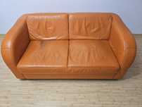 Sofa Kanapa Dwuosobowa Skórzana do Salonu Etap Sofa