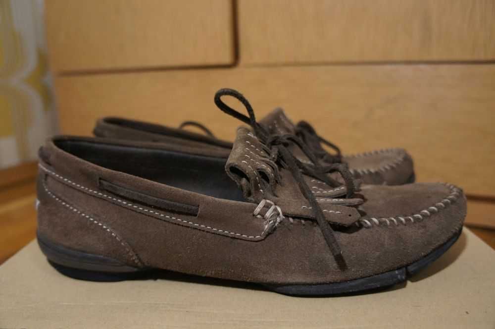 ZARA мокасини замшеві замшевые мокасины