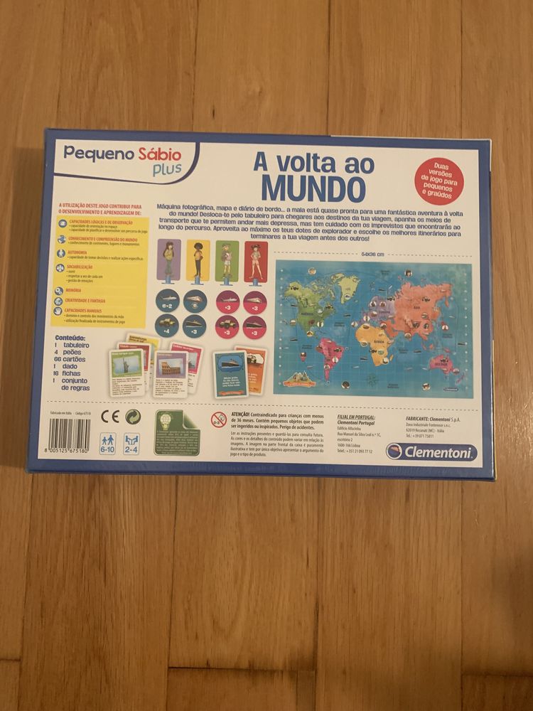 Jogo de Tabuleiro - A Volta ao Mundo