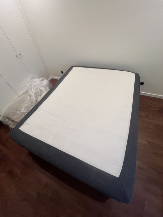 Vendo cama 160 x 200 cinza