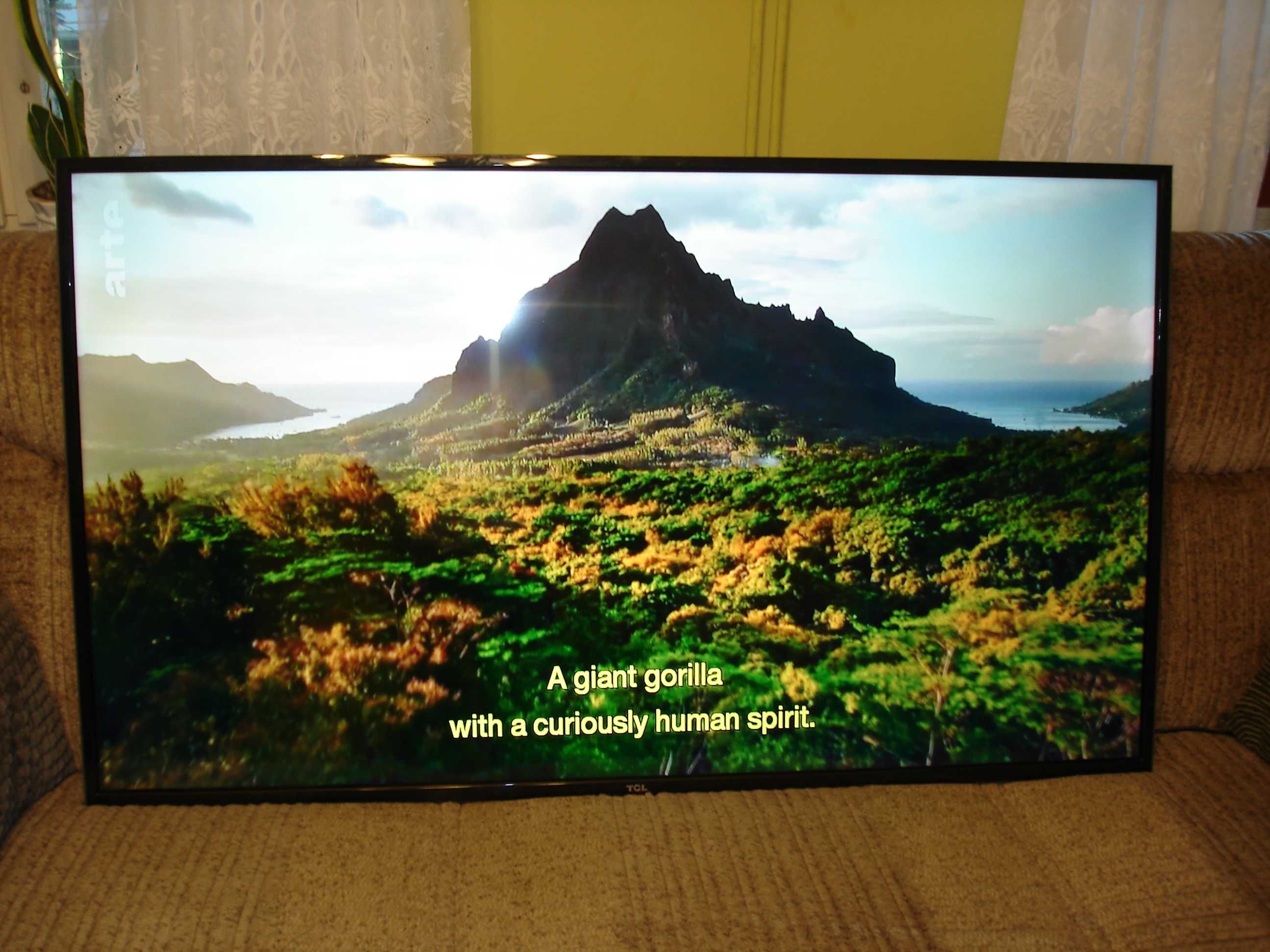 Telewizor SMART LED 55"  TCL 4K UHD Netflix WIFI dvb-t2