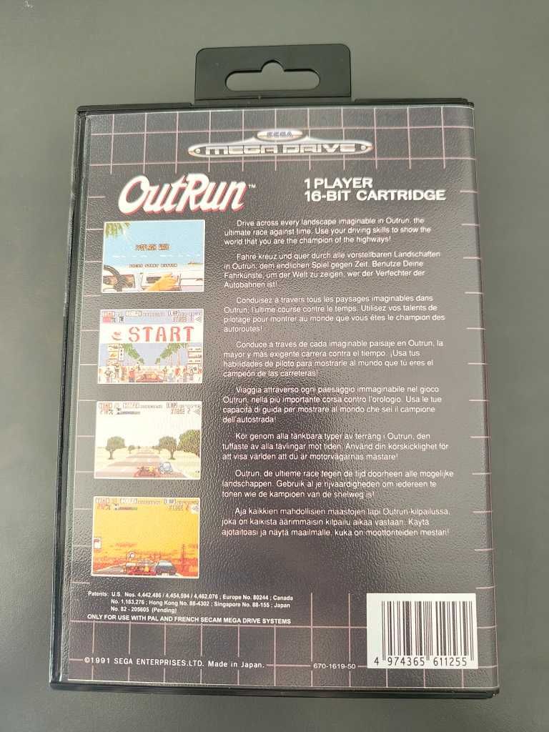 Outrun - Mega Drive