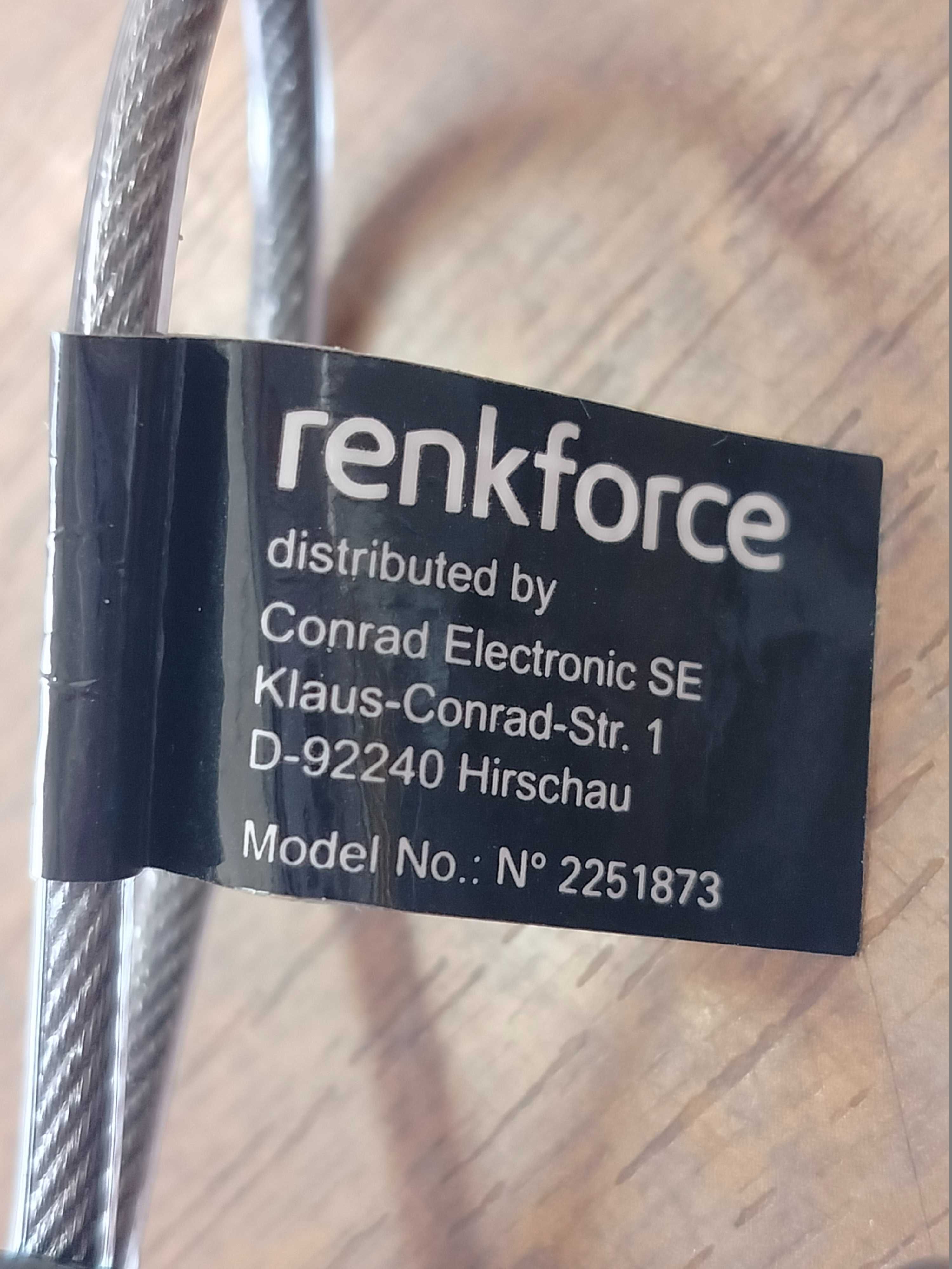 Szyfrowa blokada laptopa Renkforce RF-NL-100