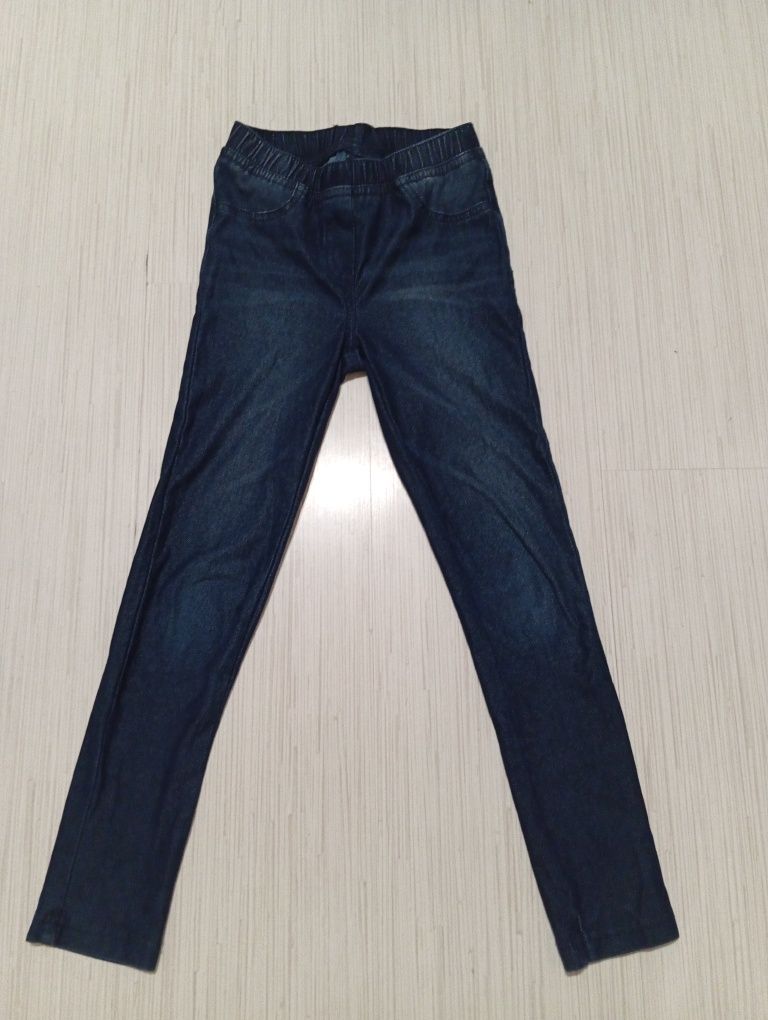 Jegginsy legginsy jeansy Lupilu 110 116 dziewczęce