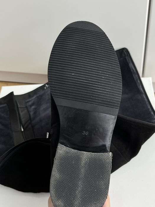 Ботфорди зимові з натуральною цегейкою