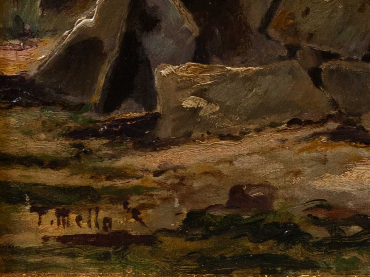 Pintura paisagem Thomaz de Mello JrSintra.