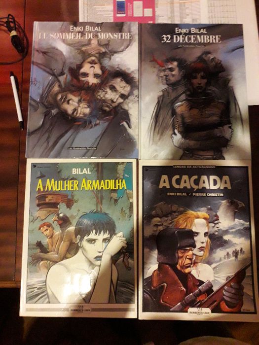 2 livros de BD Bilal- preço unitario