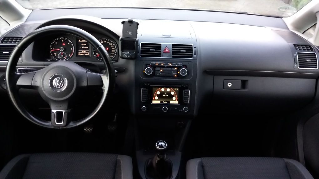 VW Touran 2.0 TDI,140KM,7 miejsc,1 ręka,Stan BDB.