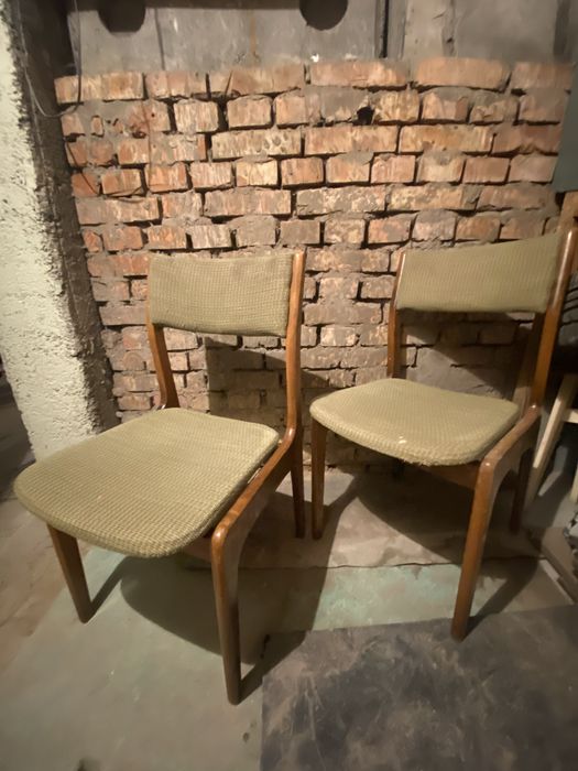 Krzesło krzesła vintage prl Aster 2 szt