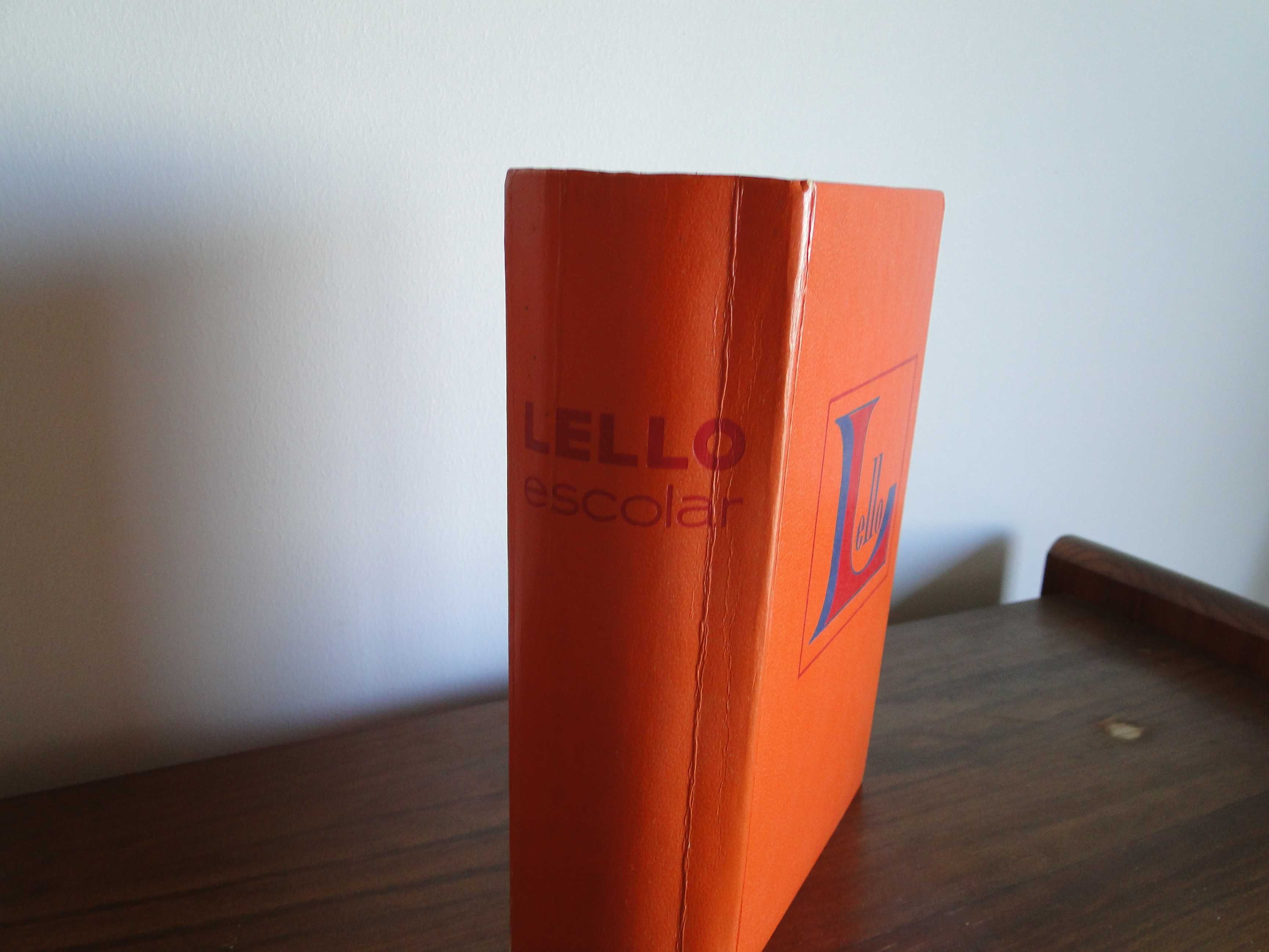 Dicionário Lello Escolar - Lello & Irmão, Editores (1988)