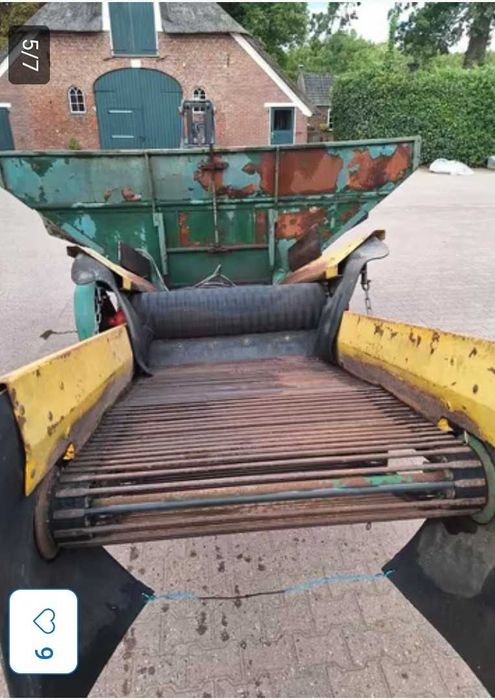 kosz zasypowy VISSER (podajnik,taśmociąg)